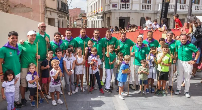 Encierro chico, organizado por la Federación Taurina de Guadalajara