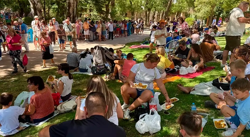 Gran Paella de las Peñas en San Roque