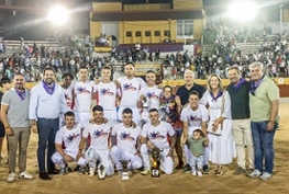 Entrega de premios en el Campeonato de España de Recortadores