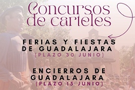 Concurso de carteles, Ferias y Fiestas de Guadalajara (plazo 30 junio)