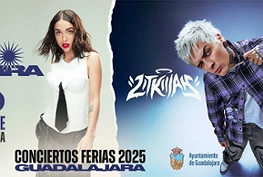 Conciertos Ferias 2025 Guadalajara, María Becerra, Zitkiiahz, 19 septiembre Fuente de la Niña, 21:00h