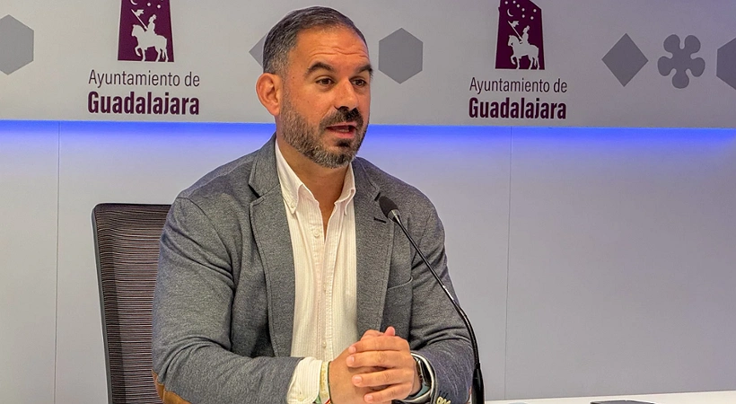 Santiago López, concejal de Festejos del Ayuntamiento de Guadalajara
