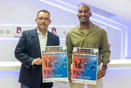 Presentación del Campeonato de España de Kickboxing en Edad Escolar por Armengol Engonga