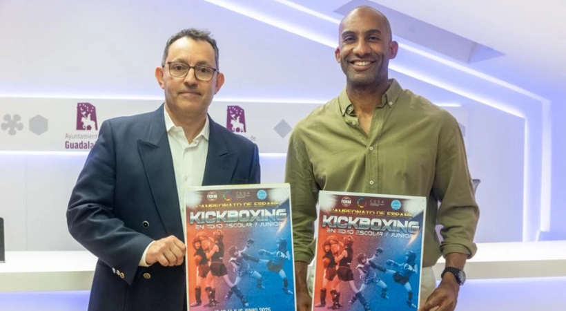Presentación del Campeonato de España de Kickboxing en Edad Escolar por Armengol Engonga