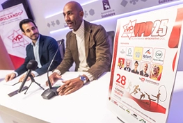 Armengol Engonga, Concejal de Deportes junto al presidente y fundador de la Asociación VIP Deportivo, Víctor Pablo Prado
