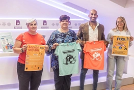 Armengol Engonga, y la concejala de Educación, Begoña García, presentan la segunda edición de GuadaSchool