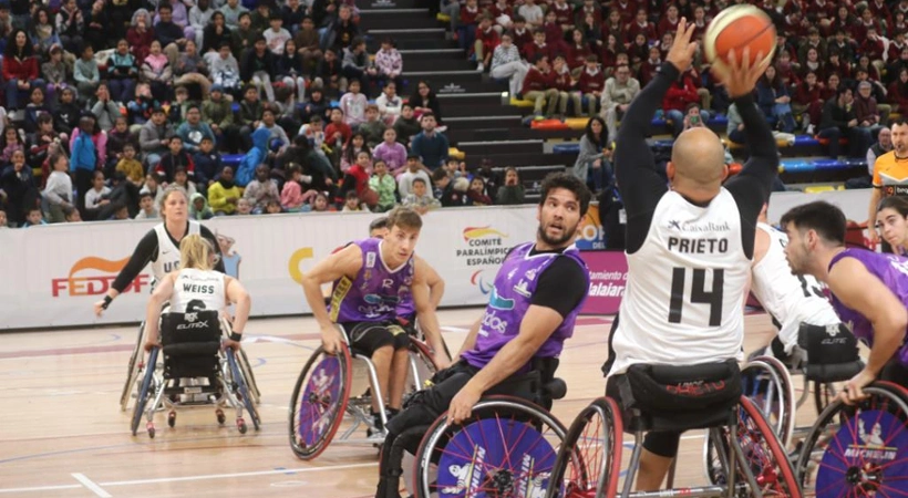Arranca la Copa del Rey de baloncesto en silla de ruedas arropada por cerca de 800 escolares