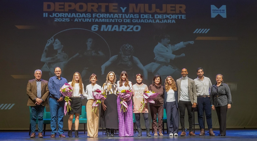 Deporte y Mujer II Jornadas Formativas del Deporte 2025, Ayuntamiento de Guadalajara, 6 de marzo