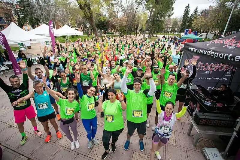 Participantes en la VIII Carrera Solidaria Mizu