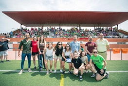 Participantes del II Encuentro de Fútbol Femenino Ciudad de Guadalajara