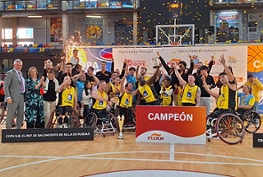 Ilunion campeón de la Copa del Rey de baloncesto en silla de ruedas