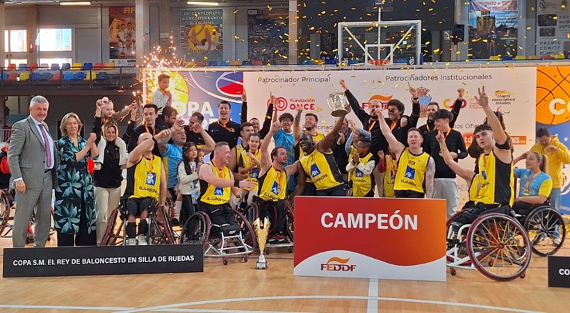 Ilunion campeón de la Copa del Rey de baloncesto en silla de ruedas