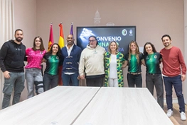 Firma del convenio de colaboración con el Club Dínamo Guadalajara