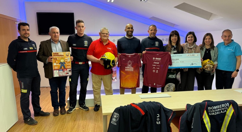 El C.D. Bomberos presenta la XXIII Carrera Popular de los Bomberos en colaboración con el Ayuntamiento de Guadalajara  y Fundación La Caixa