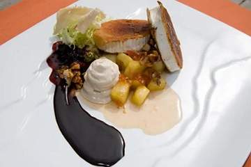 Concurso tapa de queso y manzana