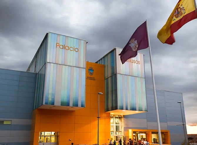 Fachada Principal Palacio Multiusos de Guadalajara