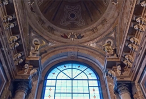 Interior de la Bóveda de la Iglesia y Cripta de San Francisco