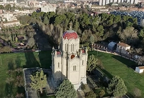 Vistas del Panteón de la Condesa de la Vega del Pozo