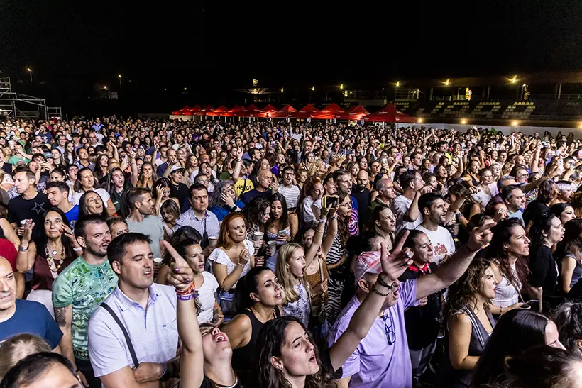 Asistentes al concierto de Fangoria