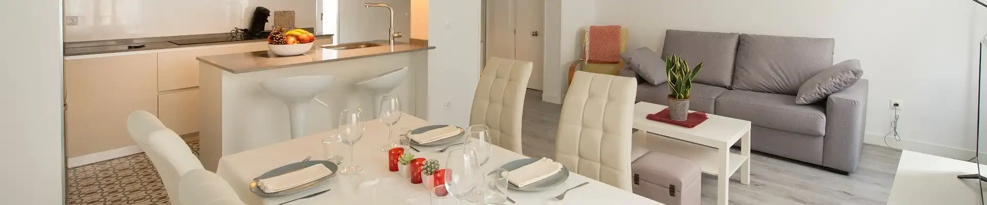 Salón-comedor del Apartamento La Concordia