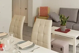 Salón-comedor del Apartamento La Concordia