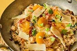 Plato de pasta del restaurante La Mafia