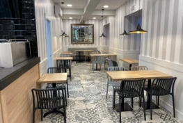 Interior del obrador Nueva Flor y Nata