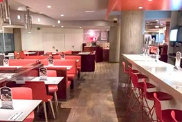 Interior del restaurante Vip's