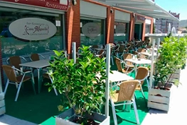 Terraza exterior de Casa Miguelín