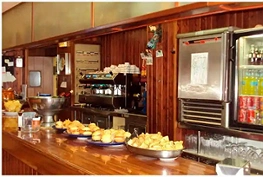 Barra del restaurante El Cisne