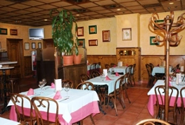 Comedor del restaurante La Manduca
