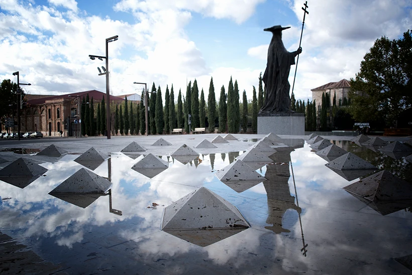 Escultura del Cardenal Mendoza. Foto de María del Mar Sanz Bernal