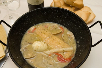Cazuela de Bacalao