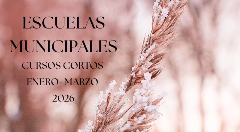 Las Escuelas Municipales lanzan nuevos cursos cortos para el primer trimestre de 2026