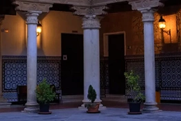 Patio del Convento de la Piedad y palacio de Antonio de Mendoza