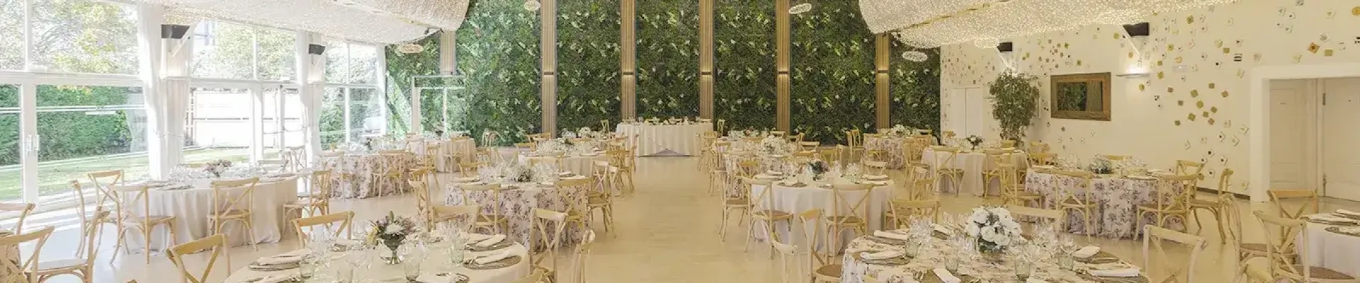 Salón para eventos de la finca Guadalajara Green