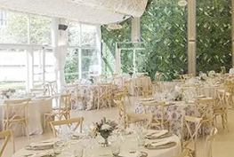 Salón para eventos de la finca Guadalajara Green