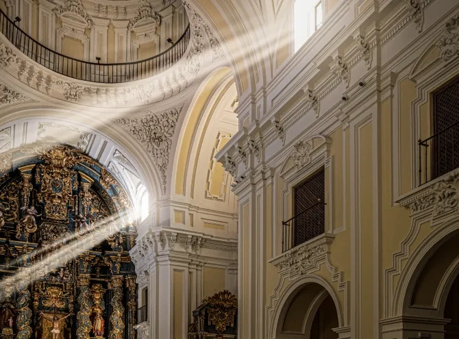 Interior de la Iglesia de San Nicolás