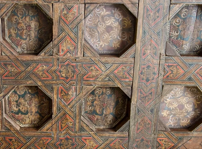 Mural interior del Palacio de Dávalos