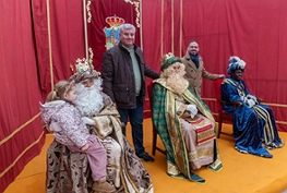 Recepción de Sus Majestades los Reyes Magos en Guadalajara