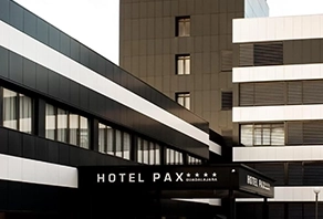 Fachada del Hotel Pax****