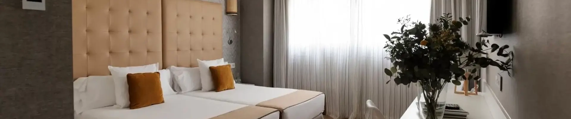 Habitación doble del Hotel Pax