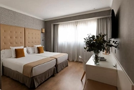 Habitación doble del Hotel Pax