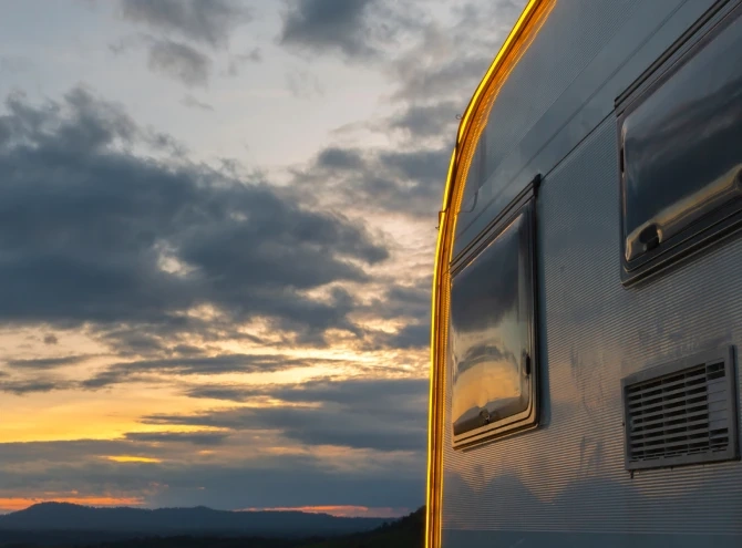 Zona para autocaravanas