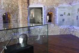 Interior del Torreón de Álvar Fáñez