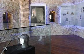 Interior del Torreón de Álvar Fáñez