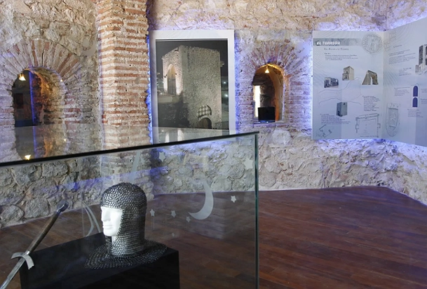 Interior del Torreón de Álvar Fáñez