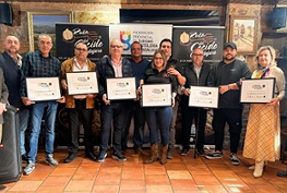 Entrega de premios de la primera edición de la ruta del cocido de Guadalajara