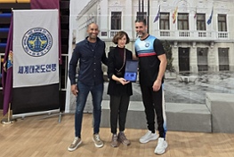 Armengol Engoa, Yolanda Ubero y el maestro Javier Bardón