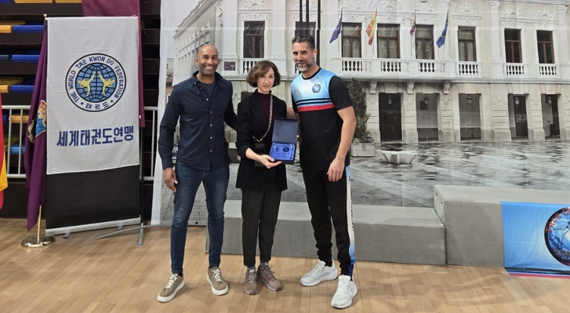 Armengol Engoa, Yolanda Ubero y el maestro Javier Bardón